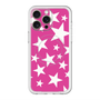 スリムプロテクションプレミアムケース with MagSafe［ Stars - Pink ］