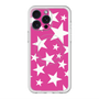 スリムプロテクションプレミアムケース with MagSafe［ Stars - Pink ］