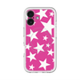 スリムプロテクションプレミアムケース with MagSafe［ Stars - Pink ］