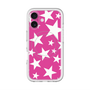スリムプロテクションプレミアムケース with MagSafe［ Stars - Pink ］