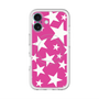 スリムプロテクションプレミアムケース with MagSafe［ Stars - Pink ］