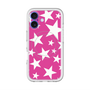 スリムプロテクションプレミアムケース with MagSafe［ Stars - Pink ］