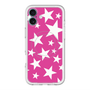 スリムプロテクションプレミアムケース with MagSafe［ Stars - Pink ］