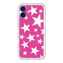 スリムプロテクションプレミアムケース with MagSafe［ Stars - Pink ］