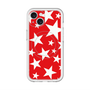 スリムプロテクションプレミアムケース with MagSafe［ Stars - Red ］