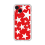 スリムプロテクションプレミアムケース with MagSafe［ Stars - Red ］