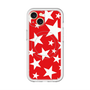 スリムプロテクションプレミアムケース with MagSafe［ Stars - Red ］