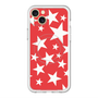 スリムプロテクションプレミアムケース with MagSafe［ Stars - Red ］
