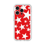スリムプロテクションプレミアムケース with MagSafe［ Stars - Red ］