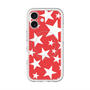 スリムプロテクションプレミアムケース with MagSafe［ Stars - Red ］