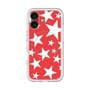 スリムプロテクションプレミアムケース with MagSafe［ Stars - Red ］
