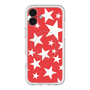 スリムプロテクションプレミアムケース with MagSafe［ Stars - Red ］