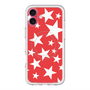 スリムプロテクションプレミアムケース with MagSafe［ Stars - Red ］