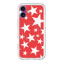 スリムプロテクションプレミアムケース with MagSafe［ Stars - Red ］