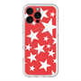 スリムプロテクションプレミアムケース with MagSafe［ Stars - Red ］