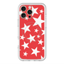 スリムプロテクションプレミアムケース with MagSafe［ Stars - Red ］
