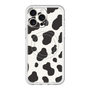 スリムプロテクションプレミアムケース with MagSafe［ Cow - White ］