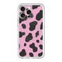 スリムプロテクションプレミアムケース with MagSafe［ Cow - Pink ］