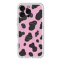 スリムプロテクションプレミアムケース with MagSafe［ Cow - Pink ］