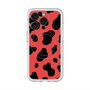 スリムプロテクションプレミアムケース with MagSafe［ Cow - Red ］