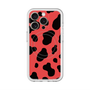 スリムプロテクションプレミアムケース with MagSafe［ Cow - Red ］