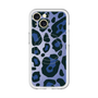 スリムプロテクションプレミアムケース with MagSafe［ Leopard - Blue ］
