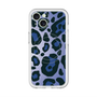スリムプロテクションプレミアムケース with MagSafe［ Leopard - Blue ］