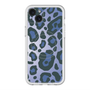 スリムプロテクションプレミアムケース with MagSafe［ Leopard - Blue ］
