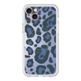 スリムプロテクションプレミアムケース with MagSafe［ Leopard - Blue ］