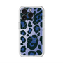 スリムプロテクションプレミアムケース with MagSafe［ Leopard - Blue ］