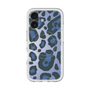 スリムプロテクションプレミアムケース with MagSafe［ Leopard - Blue ］