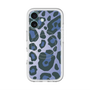 スリムプロテクションプレミアムケース with MagSafe［ Leopard - Blue ］