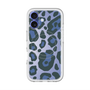 スリムプロテクションプレミアムケース with MagSafe［ Leopard - Blue ］