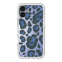 スリムプロテクションプレミアムケース with MagSafe［ Leopard - Blue ］