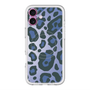 スリムプロテクションプレミアムケース with MagSafe［ Leopard - Blue ］