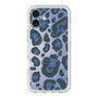 スリムプロテクションプレミアムケース with MagSafe［ Leopard - Blue ］
