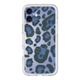 スリムプロテクションプレミアムケース with MagSafe［ Leopard - Blue ］