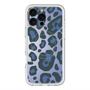 スリムプロテクションプレミアムケース with MagSafe［ Leopard - Blue ］