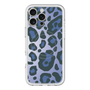 スリムプロテクションプレミアムケース with MagSafe［ Leopard - Blue ］