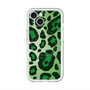 スリムプロテクションプレミアムケース with MagSafe［ Leopard - Green ］