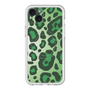 スリムプロテクションプレミアムケース with MagSafe［ Leopard - Green ］