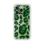 スリムプロテクションプレミアムケース with MagSafe［ Leopard - Green ］