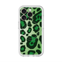 スリムプロテクションプレミアムケース with MagSafe［ Leopard - Green ］