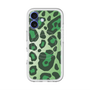 スリムプロテクションプレミアムケース with MagSafe［ Leopard - Green ］