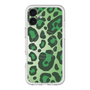 スリムプロテクションプレミアムケース with MagSafe［ Leopard - Green ］