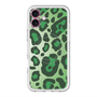 スリムプロテクションプレミアムケース with MagSafe［ Leopard - Green ］