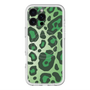 スリムプロテクションプレミアムケース with MagSafe［ Leopard - Green ］