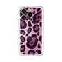 スリムプロテクションプレミアムケース with MagSafe［ Leopard - Pink ］