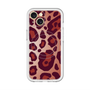 スリムプロテクションプレミアムケース with MagSafe［ Leopard - Red ］