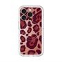 スリムプロテクションプレミアムケース with MagSafe［ Leopard - Red ］